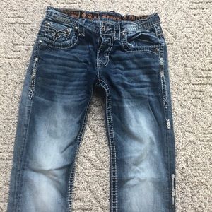 Men’s rock revival jeans